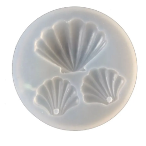 Molde Silicon Para Joyería Concha De Mar Resina