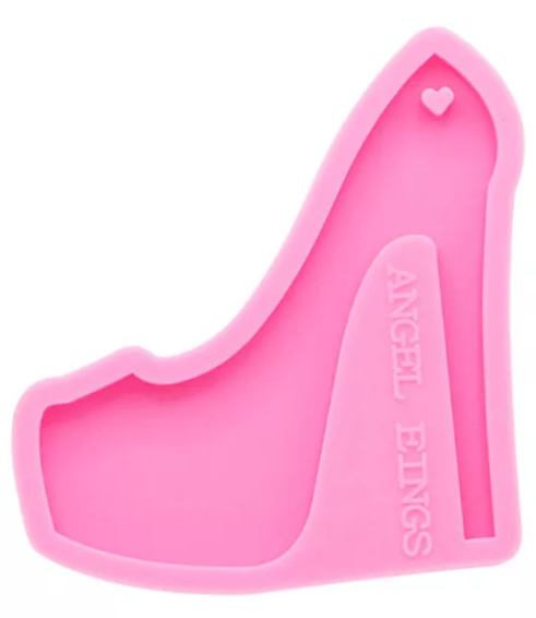 Molde Silicon Diseño Zapato De Tacón Colgar Decoración* - Imagen 2