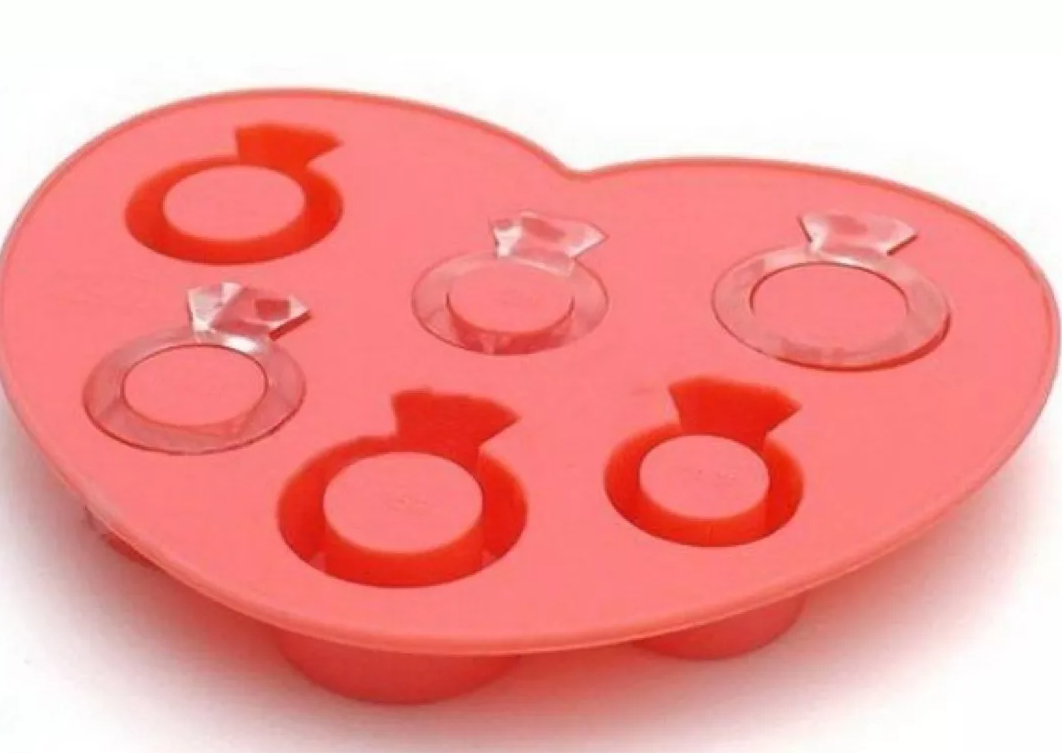 Molde Silicon En Forma De Anillo Anillos*