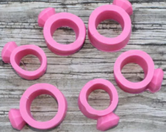 Molde Silicon En Forma De Anillo Anillos* - Imagen 3