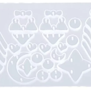 Molde De Silicon Joyeria Aretes Colgantes Figuras*