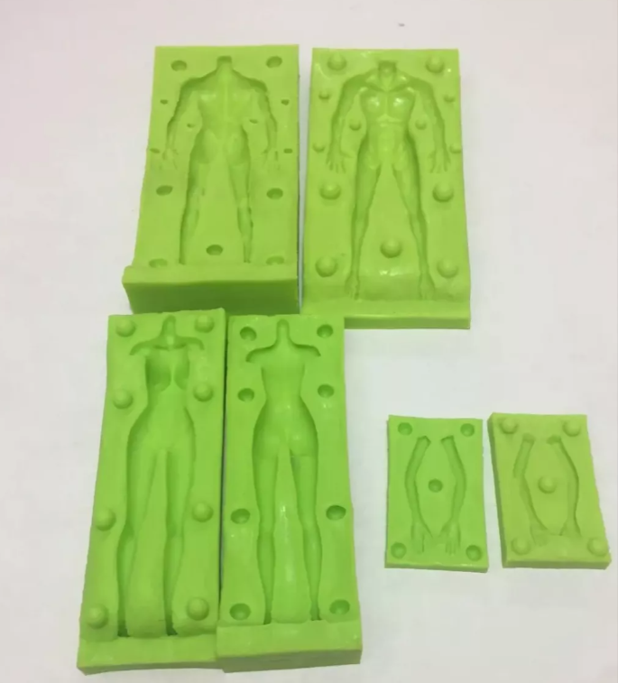 Moldes Silicon Para Muñecos 3d Muñeca*