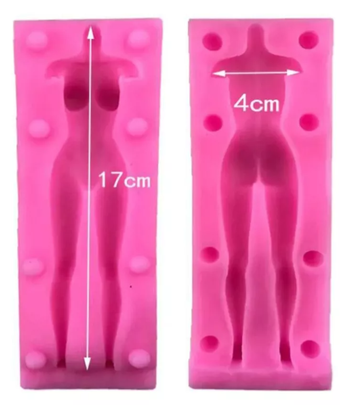 Moldes Silicon Para Muñecos 3d Muñeca* - Imagen 3