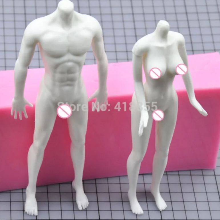 Moldes Silicon Para Muñecos 3d Muñeca* - Imagen 7