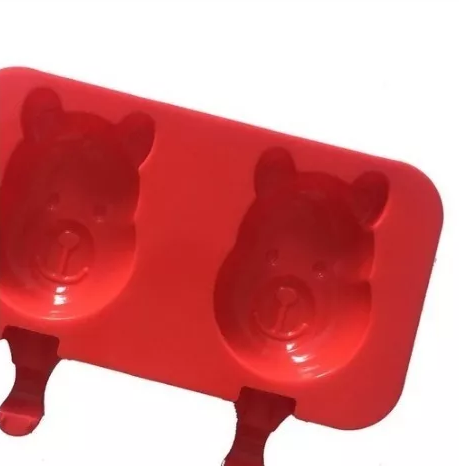 Molde Silicon Para Hacer Paletas Osito Paleta* - Imagen 2