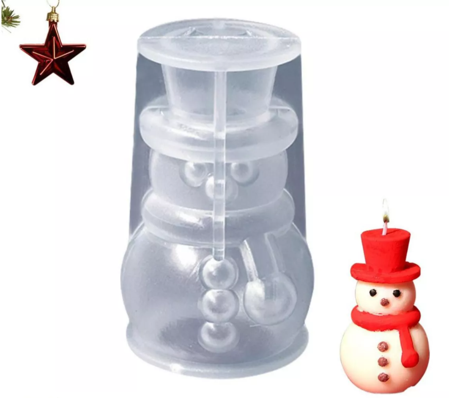 Molde De Silicon Mono De Nieve* - Imagen 4