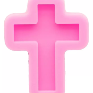 Molde De Silicon De Cruz Joyeria*