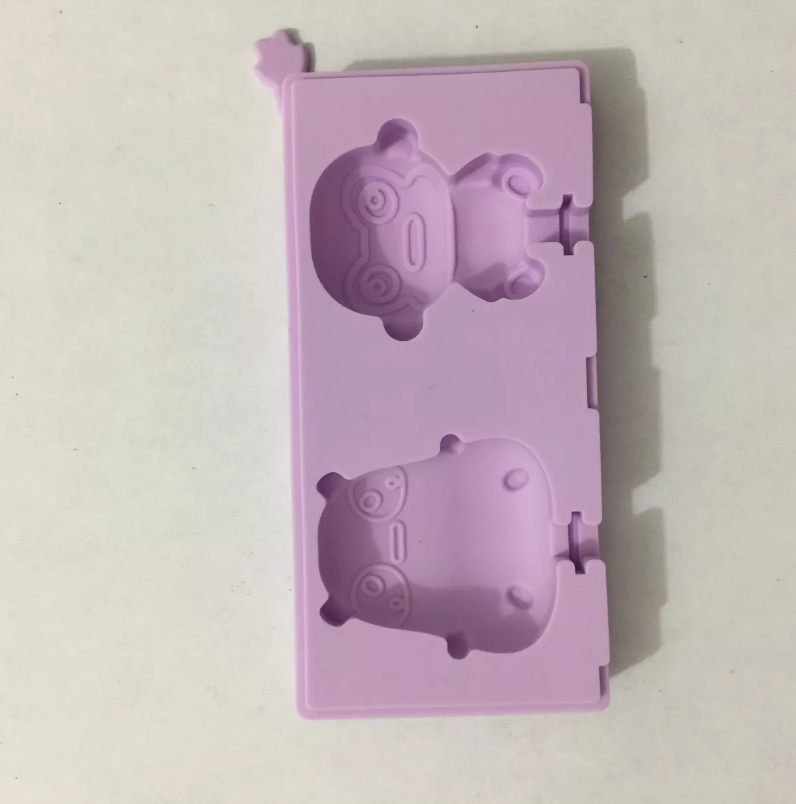 Molde Silicon Chico 2 Figuras Paletas Infantil* - Imagen 2