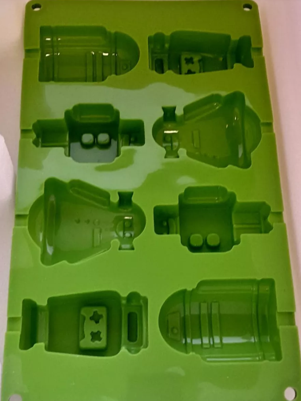 Molde Silicon Hacer Robots Paleta Paletas Robopops Y Horno* - Imagen 3