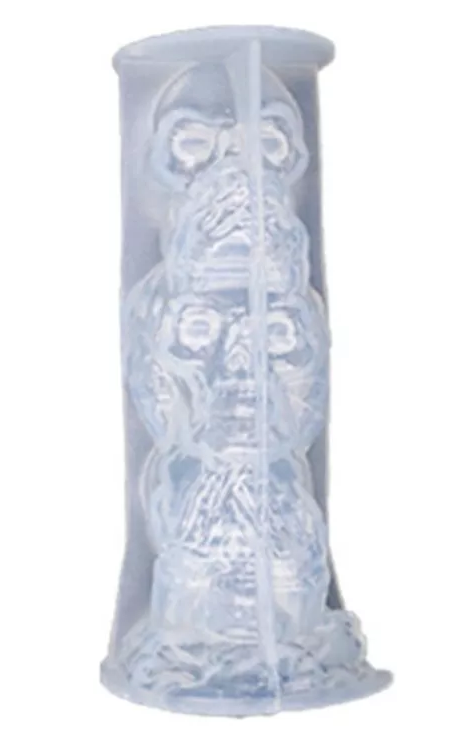 Molde Silicon Calaveras Halloween Decorar*