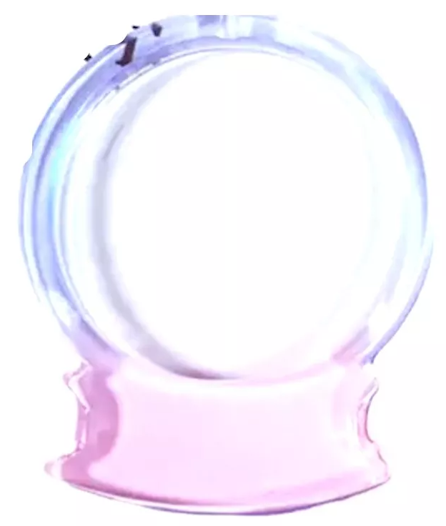 Molde De Silicon Bola Cristal Shaker Dije*