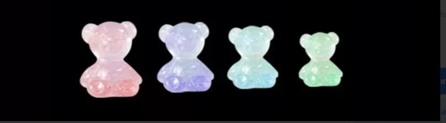 Molde De Silicon Joyería Charms Uñas Ositos Mini* - Imagen 4