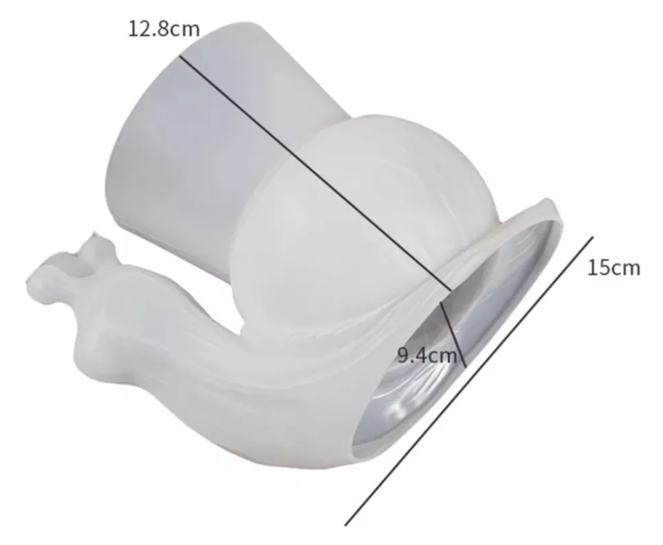 Molde De Silicon Para Maceta Forma De Caracol* - Imagen 2