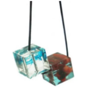 Molde Silicon Resina Joyería Dije Cuenta Cubo 16mm*