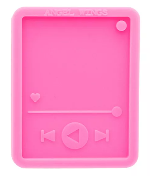 Molde De Silicon Forma De Reproductor De Música Dije* - Imagen 2
