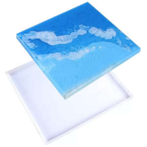 Molde De Silicon Cuadrado Bandeja 19 Cms*