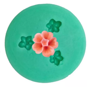 Molde Silicon Mini Flor 0.6 Cm Decoración*