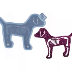 Molde Silicon Diseño Perro Transparente*