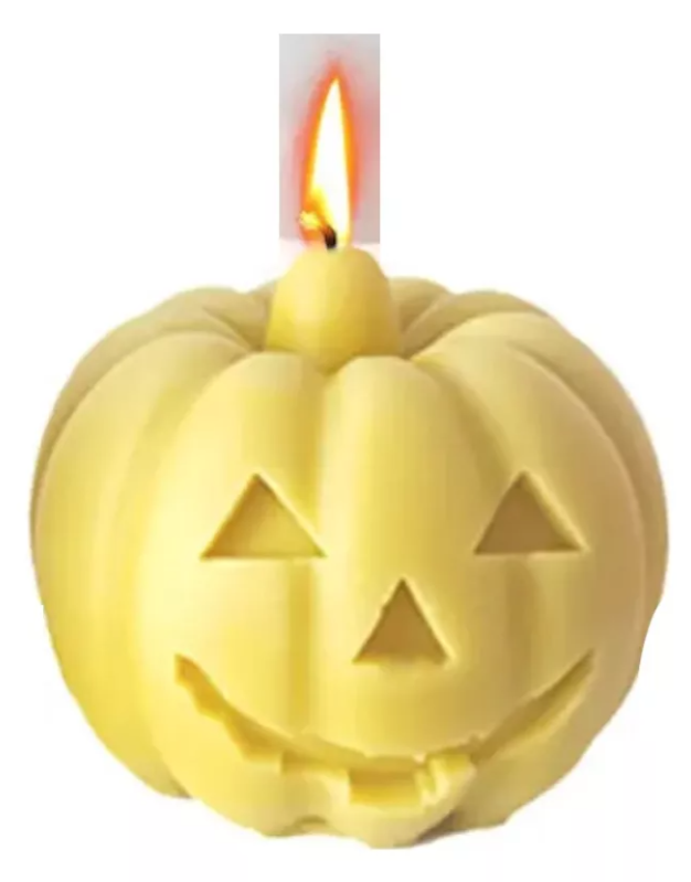 Molde Silicon Diseño Calabaza 3d Velas Y Decoración #2* - Imagen 3