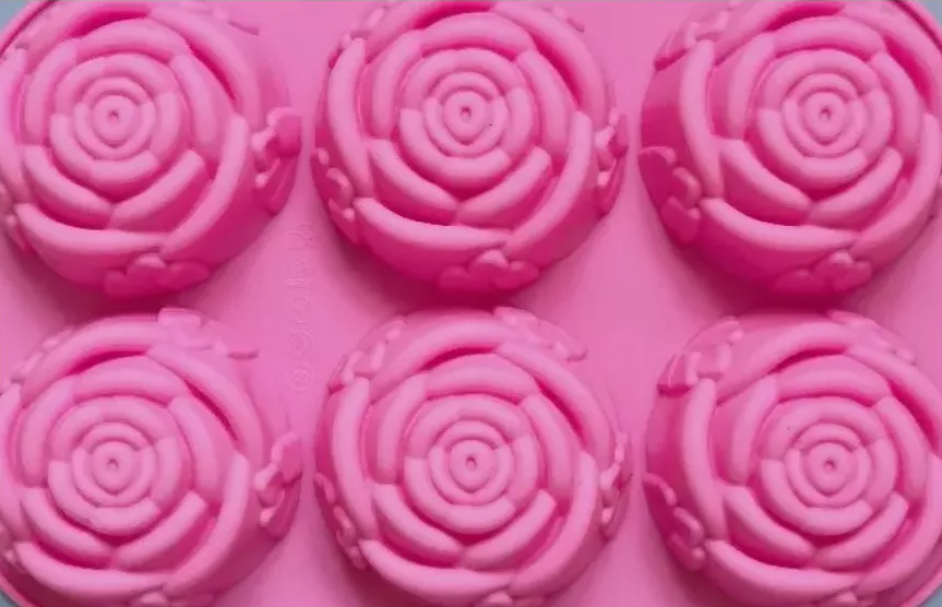 Molde De Silicon De Rosas Jabon # 1* - Imagen 2