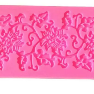 Tapete Molde Silicon De Sugar Lace Flores Enramada Ramas*