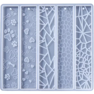 Molde Silicon Diferentes Diseños Para Separador De Libros #2*