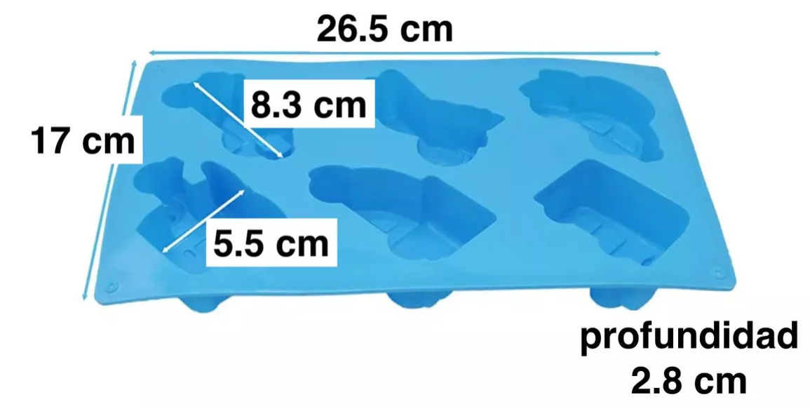 Molde Silicon Diseño De Auto Moto Helicóptero Manualidades* - Imagen 2