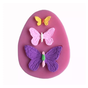 Molde De Silicon Mariposas*