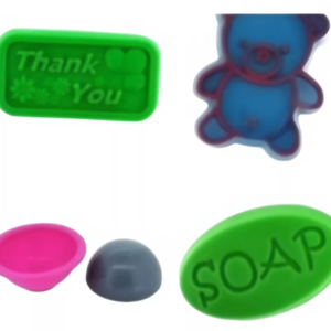 Set Kit Moldes Silicon Jabon Oso Media Esfera Ovalado Soap*