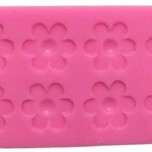 Molde De Silicon Tapete Cenefa Flores Doble Hilera*