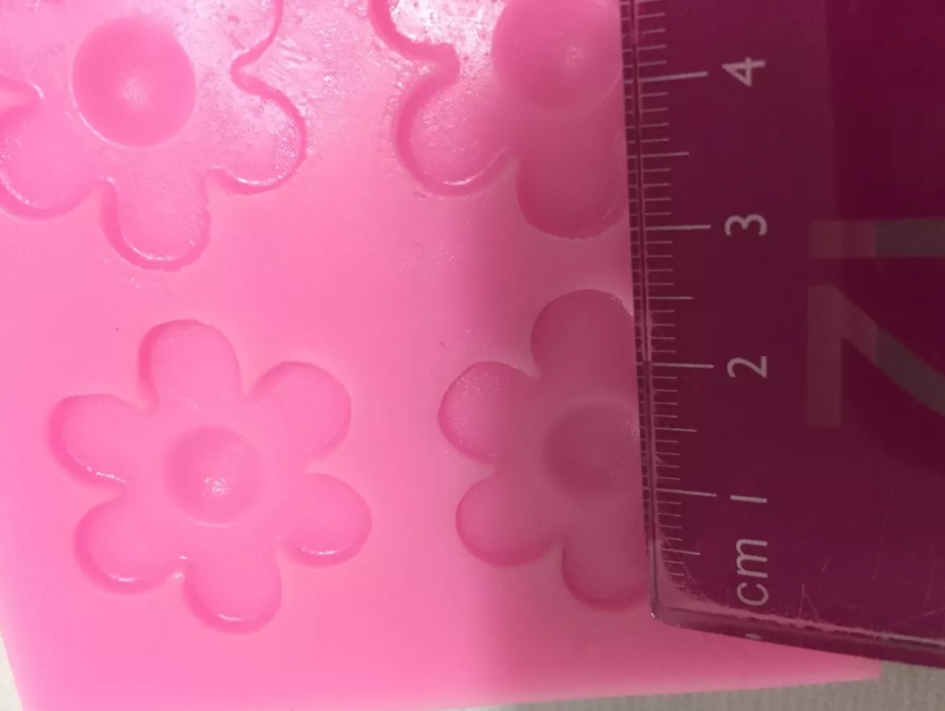 Molde De Silicon Tapete Cenefa Flores Doble Hilera* - Imagen 2