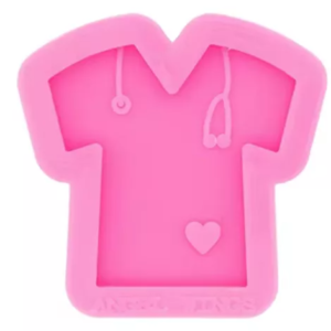 1 Molde Silicon Diseño De Uniforme De Médico Chico*