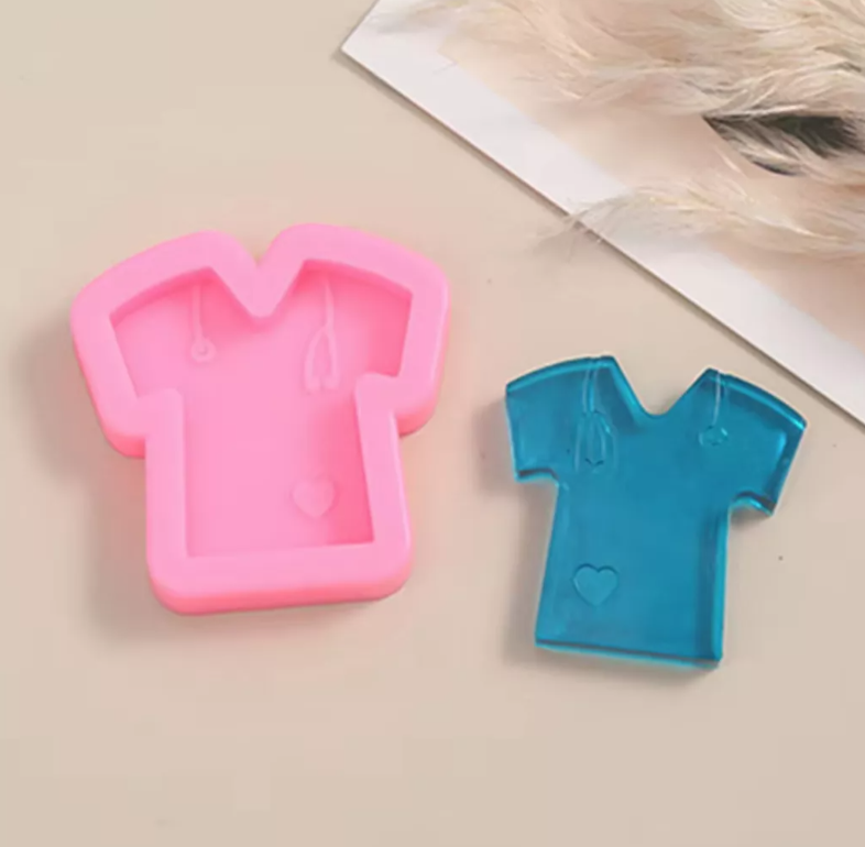 1 Molde Silicon Diseño De Uniforme De Médico Chico* - Imagen 3