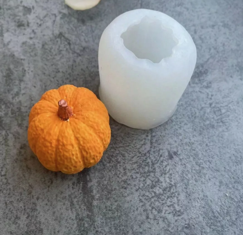1 Molde Silicon Forma De Calabaza Chica Decoración Halloween* - Imagen 4