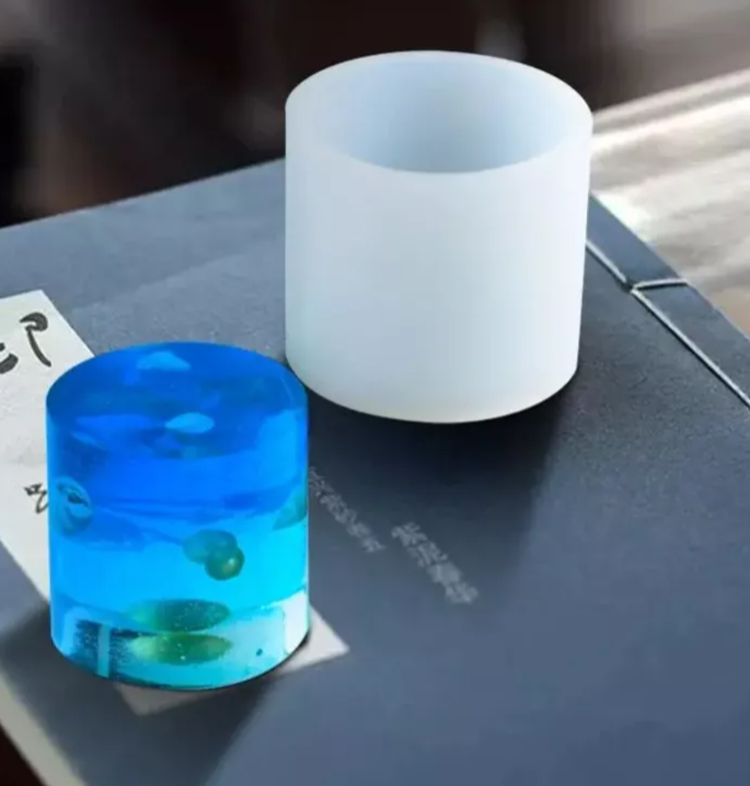 Molde De Silicon Mini Cilindro* - Imagen 3