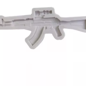 Molde De Silicon Metralleta Pistola Arma De Fuego*