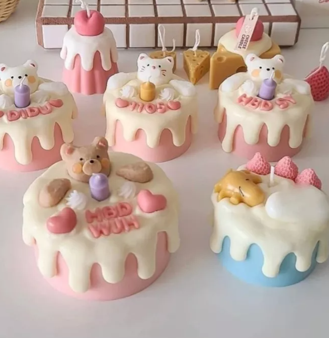 Molde De Silicon Pastel Redondo # 2* - Imagen 5