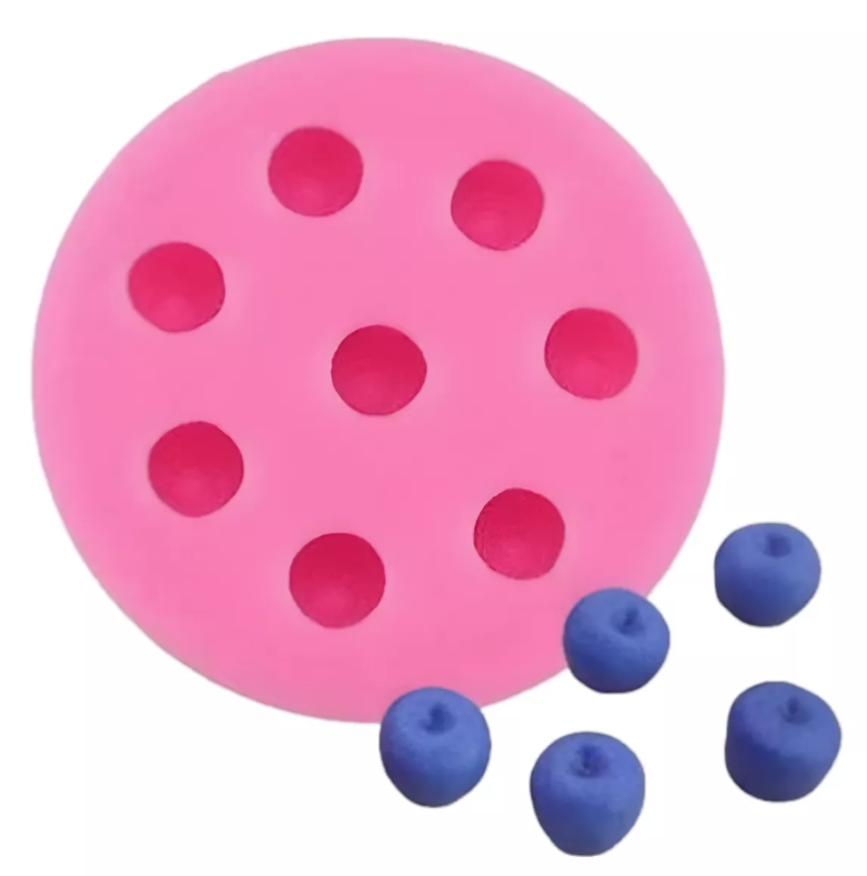 Molde Silicon Fruta Arándano*
