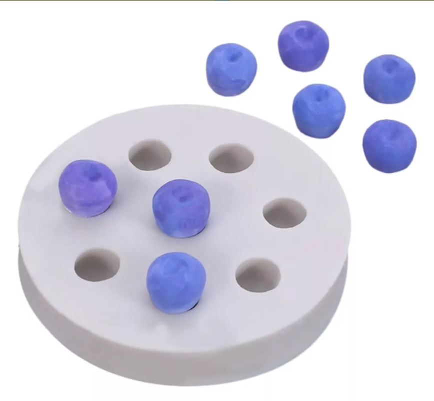 Molde Silicon Fruta Arándano* - Imagen 3