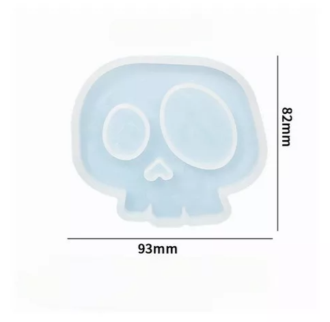 Molde Silicon Calavera Craneo #5* - Imagen 2
