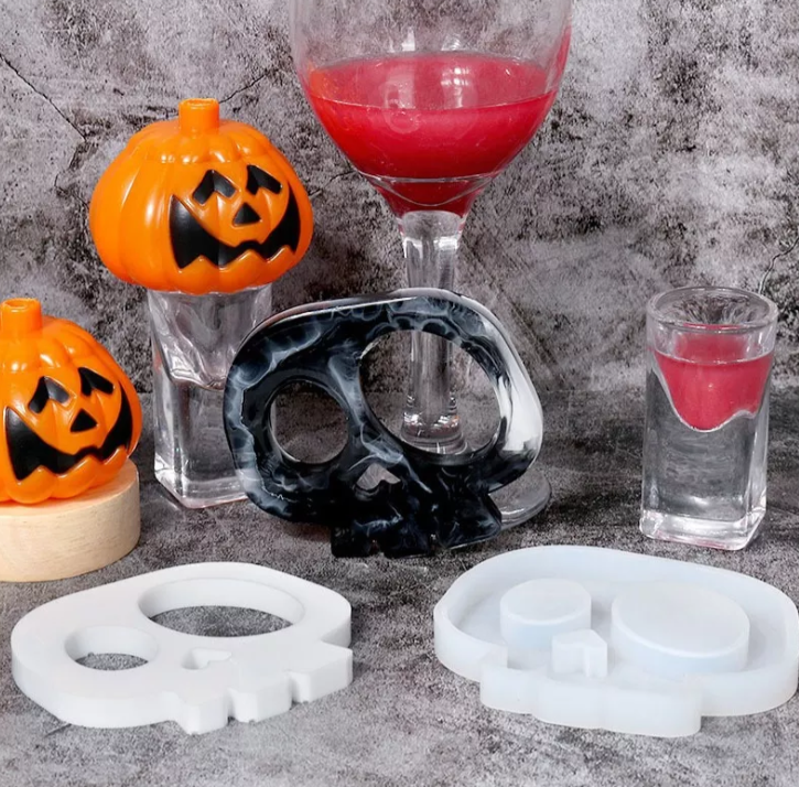 Molde Silicon Calavera Craneo #5* - Imagen 3