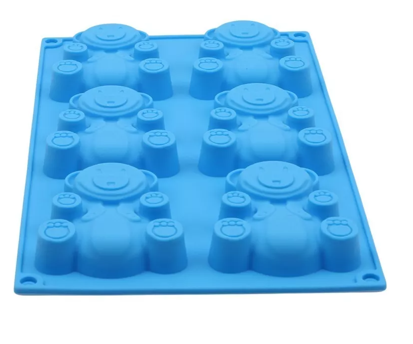Molde Silicon Oso Ositos 6 Cavidades* - Imagen 6