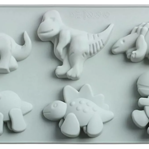 Molde De Silicon Jabón Dinosaurio Dinosaurios*