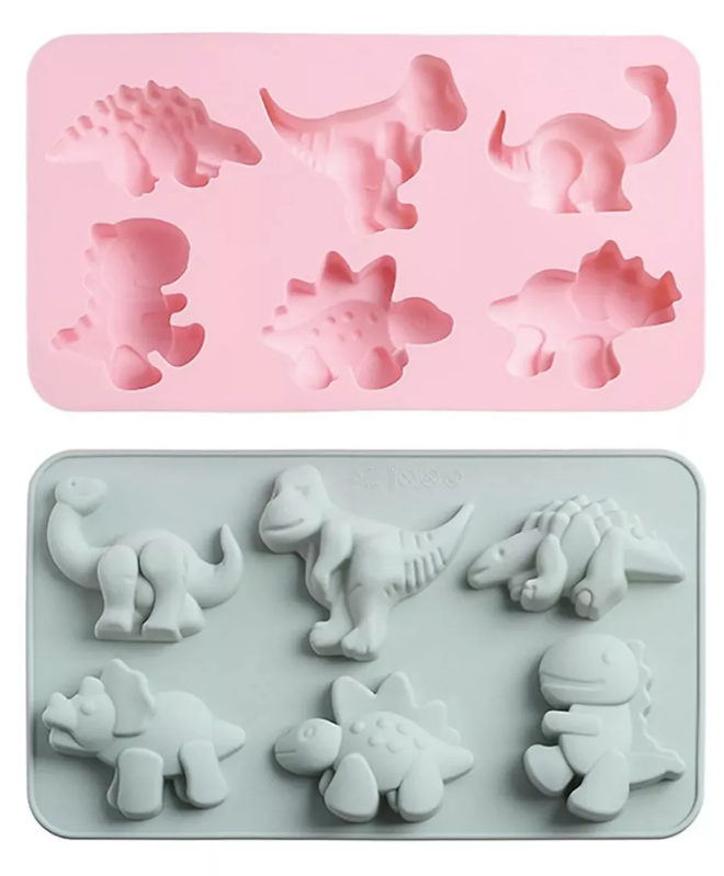 Molde De Silicon Jabón Dinosaurio Dinosaurios* - Imagen 3