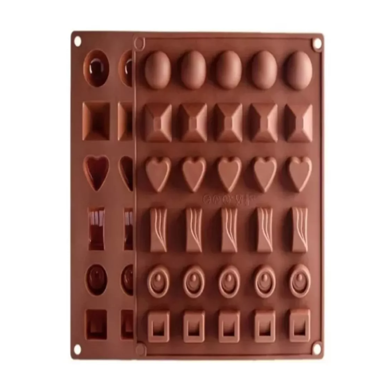 Molde De Silicon Para Hacer Chocolates Gourmet # 3* - Imagen 6