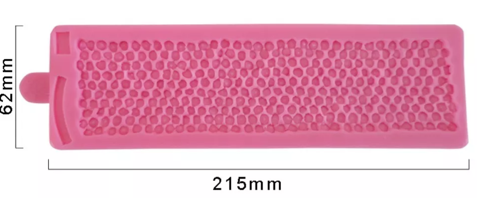 Molde Silicon Tapete Decorar Encaje Betún Fondant Sugar #1* - Imagen 3