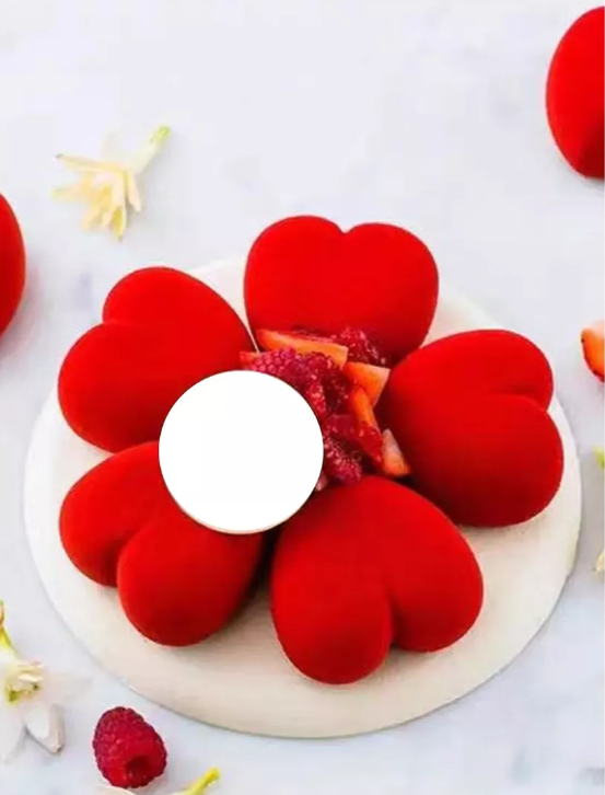 Molde De Silicon 6 Corazones Chocolate Jabones #2* - Imagen 4