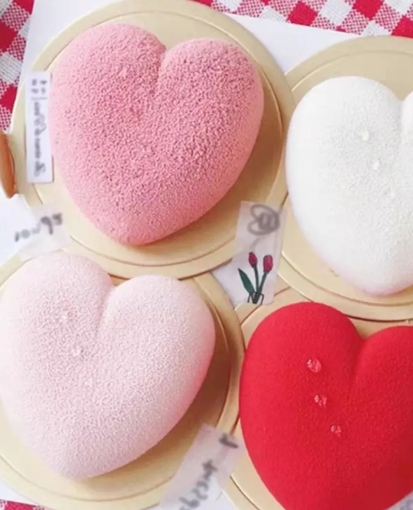 Molde De Silicon 6 Corazones Chocolate Jabones #2* - Imagen 3