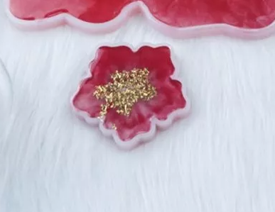 Molde Silicon Para Resina Forma De Flor Base* - Imagen 4