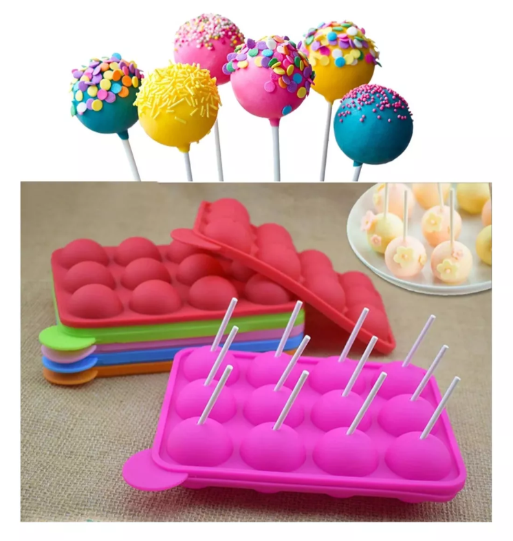 Molde Silicon Para Paletas Cake Pops* - Imagen 4
